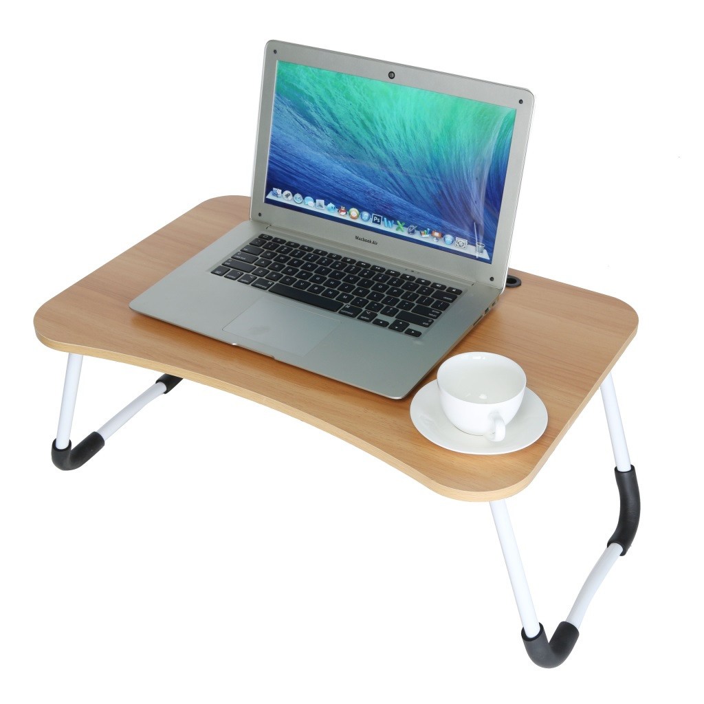 Foldable Portable Multifunction Laptop Desk Large Bed Tray Lazy Laptop Tables US